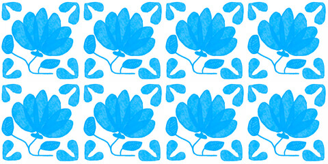 
Watercolor touch flower illustration for wallpaper, wrapping paper, backdrop