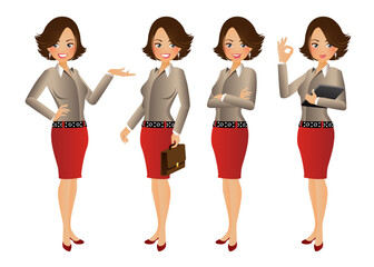 Obraz premium Elegant People-Businesswoman