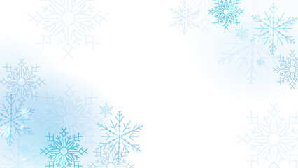 Snowflake Background Bundle with light and bokeh effect. , chrismast background