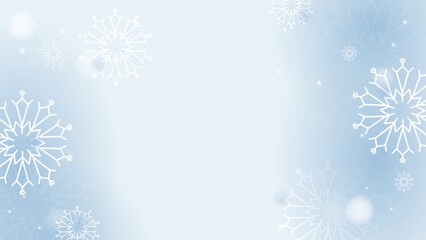 Fototapeta na wymiar Snowflake Background Bundle with light and bokeh effect. , chrismast background