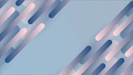 Blue abstract background for design. Geometric shapes. Triangles, squares, stripes, lines. Color gradient. Modern, futuristic. Light dark shades. Web banner.