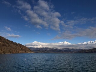 lake in the mountains