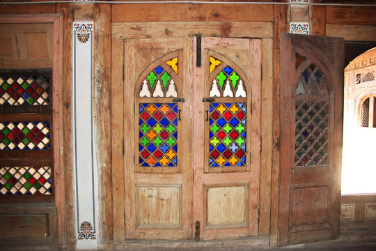 Peshawar, Pakistan - 31 Mar 2021: Sethi House Complex in Haji Camp, Sethi Street in Peshawar, Pakistan