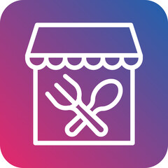 Restaurant Icon Style