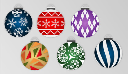 Christmas Ball Vectors / Ai Illustrator