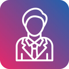 Lawyer Icon Style