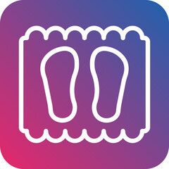 Door Mat Icon Style