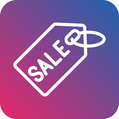 Sale Tag Icon Style