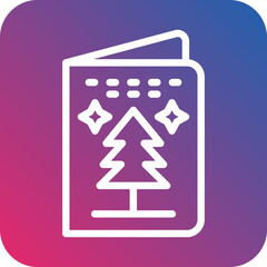 Christmas Card Icon Style