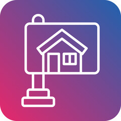 House Direction Icon Style