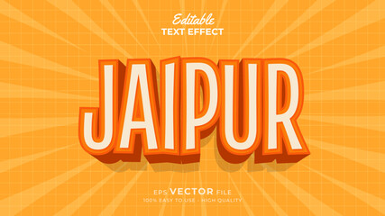 editable text effect - India republic day style theme