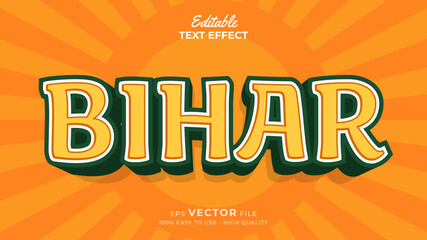 editable text effect - India republic day style theme