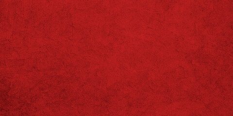 red concrete wall, grunge cement grainy texture, fancy vintage background