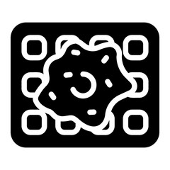 waffle glyph icon