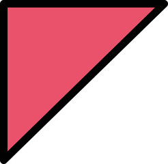 Triangle Shape Vector Icon