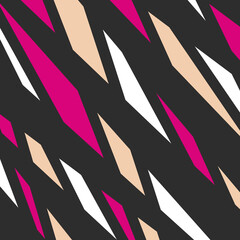 Minimalist background with abstract colorful diagonal stripes pattern