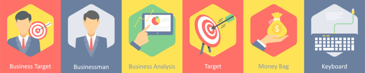 business target, businessman, business analysis