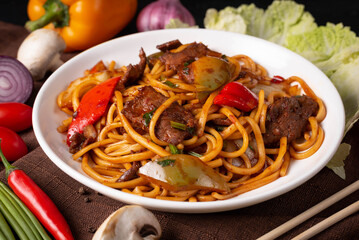 Lagman is a dish of the peoples of Central Asia