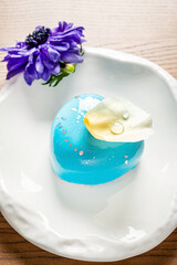 Valentines day concept - pastry for Valentine's day