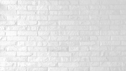 White brick wall cement