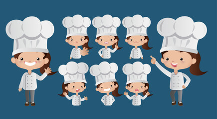 Cute chef set