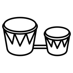 bongo drum icon