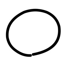Circle line, check line, circle correction 