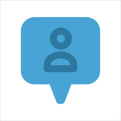 Obraz premium Customer Sign on Marketplace Icon