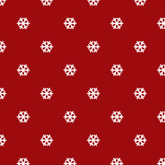 seamless pattern with snowflakes