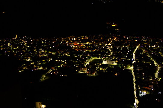 Morbegno, panorama notturno