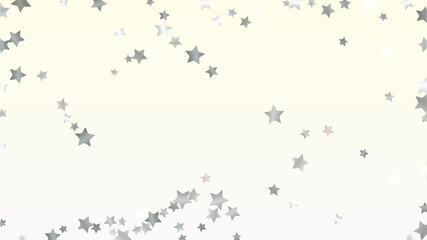 Realistic Background with Confetti of Glitter Star Particles. Sparkle Lights Texture. Celebration pattern. Light Spots. Star Dust. Christmass Design. Explosion of Confetti. Design for Advertisement.