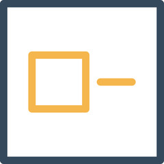 Square Shape Vector Icon
