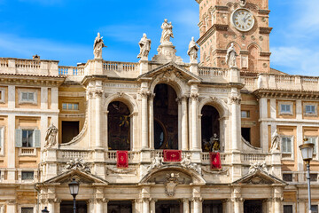 Santa Maria Maggiore basilica in Rome, Italy
