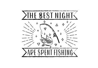 Fishing   T-Shirt Vector Design