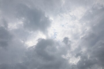 Obraz premium Picturesque view of beautiful sky with clouds