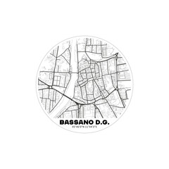 Mappa Bassano del Grappa