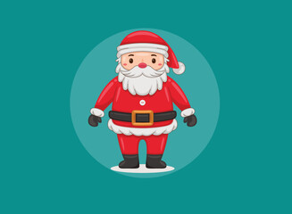 Santa claus characters vector pack