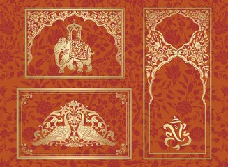 Fototapeta na wymiar Hindu icons, Hinduism ,cultural heritage , India , Asia 