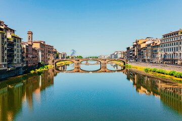 Obraz premium The Ponte Vecchio, Florence, Italy