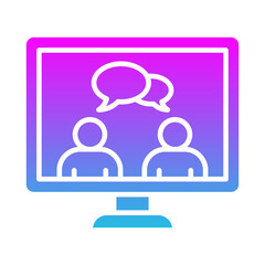 Online Meeting Icon