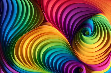Seamless Abstract Colorful Design, texture, curvy and artistic Illustration pattern