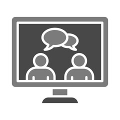 Online Meeting Icon