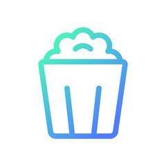 Cinema location pixel perfect gradient linear ui icon. Motion-picture theater. Search for place on map. Line color user interface symbol. Modern style pictogram. Vector isolated outline illustration