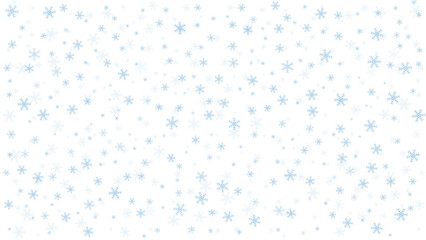 雪が舞い落ちる背景素材，青，白背景