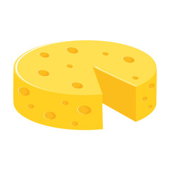 Yellow Cheese Illustration