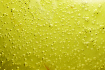 bubbles with air in water