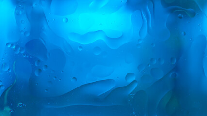 Fototapeta na wymiar Abstract Blue water bubbles background