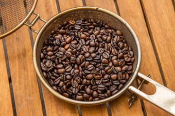 コーヒーの焙煎　Authentic coffee to enjoy outdoors