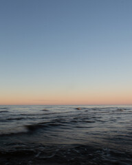 Obraz premium Seascape at sunset