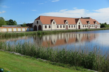 Fototapeta na wymiar Valdemars Schloss, Insel Tåsinge, Dänemark